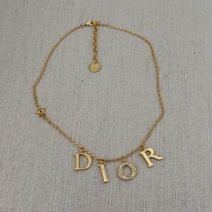 Dior revolution necklace in gold